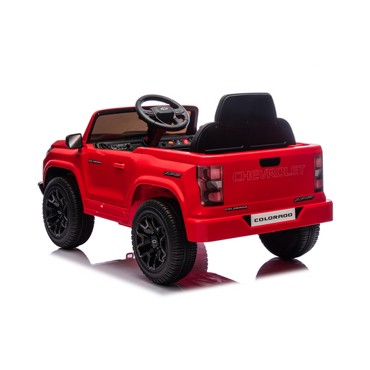 Auto a Bateria Chevrolet Colorado Rojo 12v 2Motores