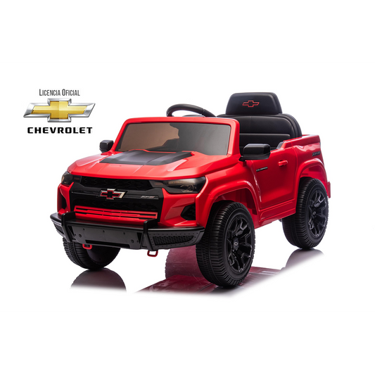 Auto a Bateria Chevrolet Colorado Rojo 12v 2Motores